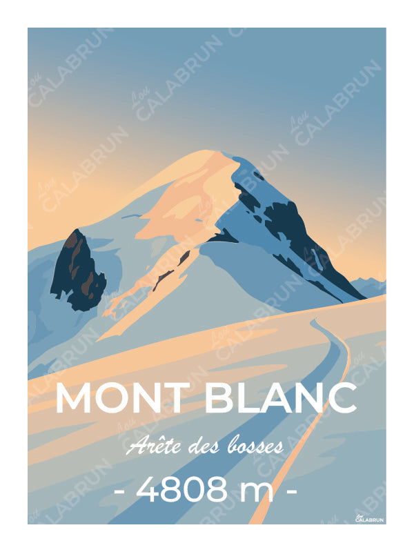 Affiche - Mont Blanc